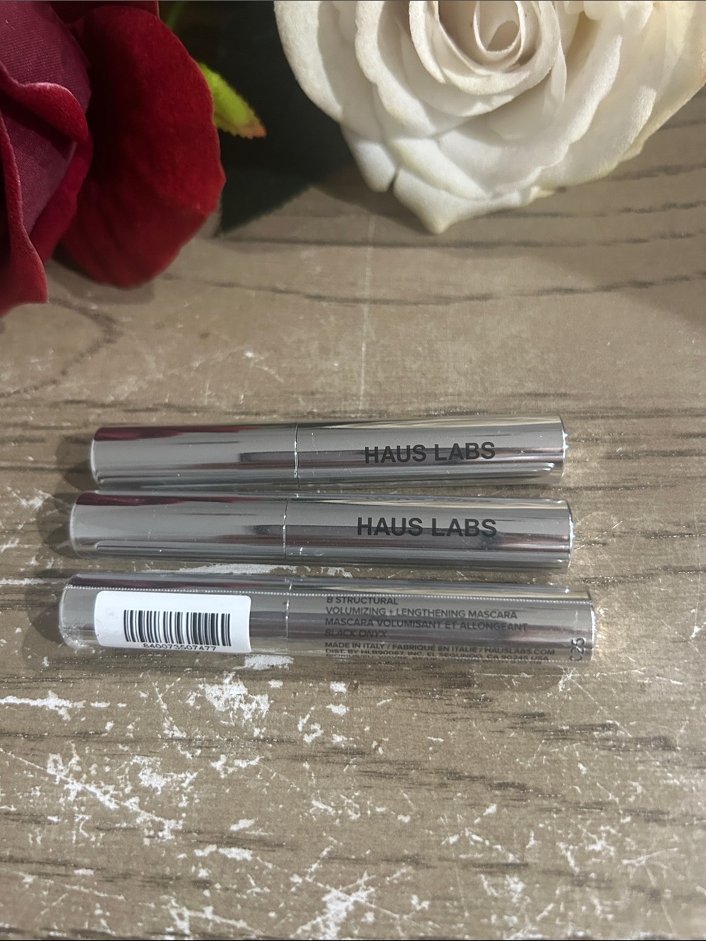 Haus Labs By Lady Gaga Silver Mascara Tubes